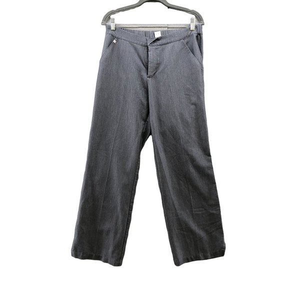 Figs Pants - FIGS Technical Collection Keroka Pant Gray Straight Leg Scrub Womens Medium M
